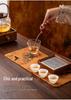 Xiangyunsha Double-Sided Waterproof Zen Tea Mat - High-End Chinese Style Dry Brew Tray Cloth
