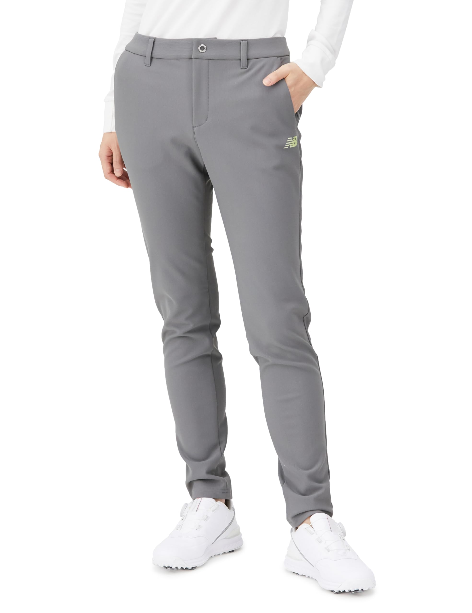 

long padded pants Golf 1 [New Balance] Women s (fleece lining/stretch) / / 012-3231502 024_Gray [M]