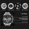 Fashion Classic Brand Men's Watch New Waterproof Luminous Multi-function Quartz Watch Business Sports Clock Chronograph