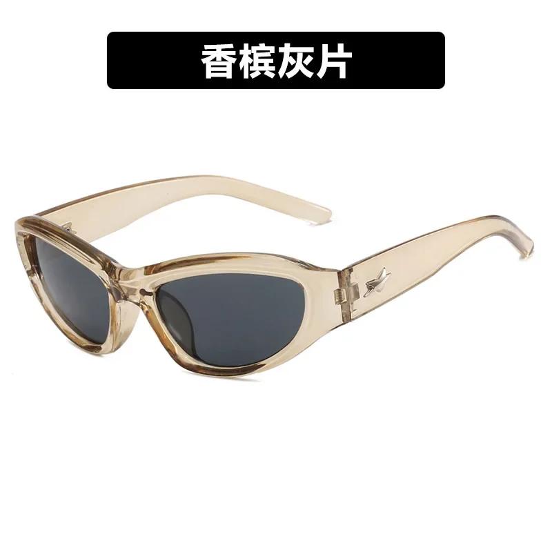 Star Y2K Sports Gafas De Sol New Fashion Cool Design Glasses Punk Special Men Women Street Photo Shade Sunglasses