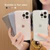 Translucent Large Waves Iphone14pro Max Apple 15 Mobile Phone Case 11 Anti Fall 16 Soft 8p Solid Color 13 Suitable X