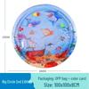 Grande Letto Acquatico Gonfiabile per Animali Domestici - Fresco, Ispessito, Antigraffio con Giocattolo a Forma di Pesce per Gatti e Cani