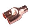 1/4" 3/8" 1/2" 8 16 19 22 25 28.6 -42mm ID Riduttore Uguale Raccordo a T a 3 Vie Raccordo a Bussola per Saldatura a Stagno Rame Condizionatore d'Aria