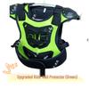 Kids' Motorcycle Balance Bike Armor Set: Knee, Elbow, Chest & Back Protectors.