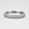 Tancise Classic 925 Sterling Silver  Zircon Ring Ladies Jewelry Wedding Promise Party Gift