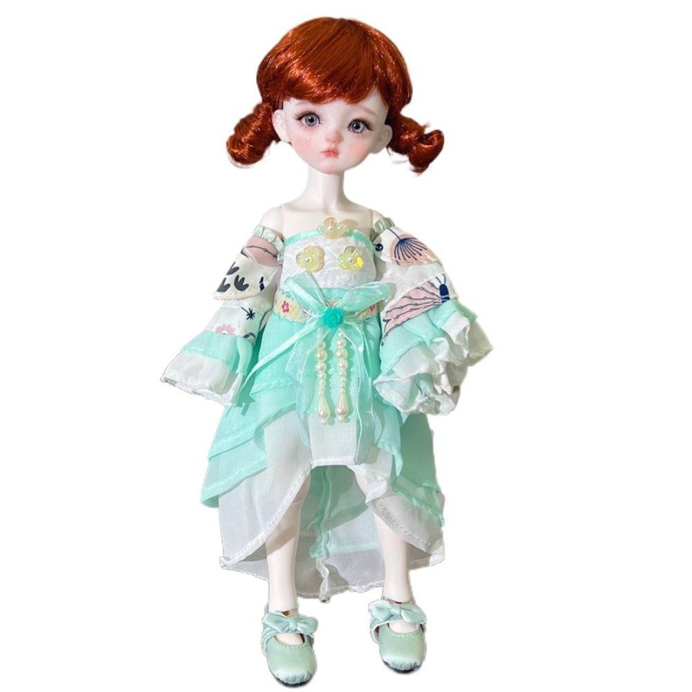 Trendy Fashion 30cm Doll Clothes Cute Casual 1/6 BJD Doll Outfit Set Pretty Girl Toy Gift (No Dolls and Shoes)