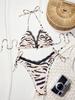 Lace Bikinis Women Swimsuits Female Swimwear Micro Leopard Bikini Set Bathing Suit Swimming Suits Beachwear Biquini