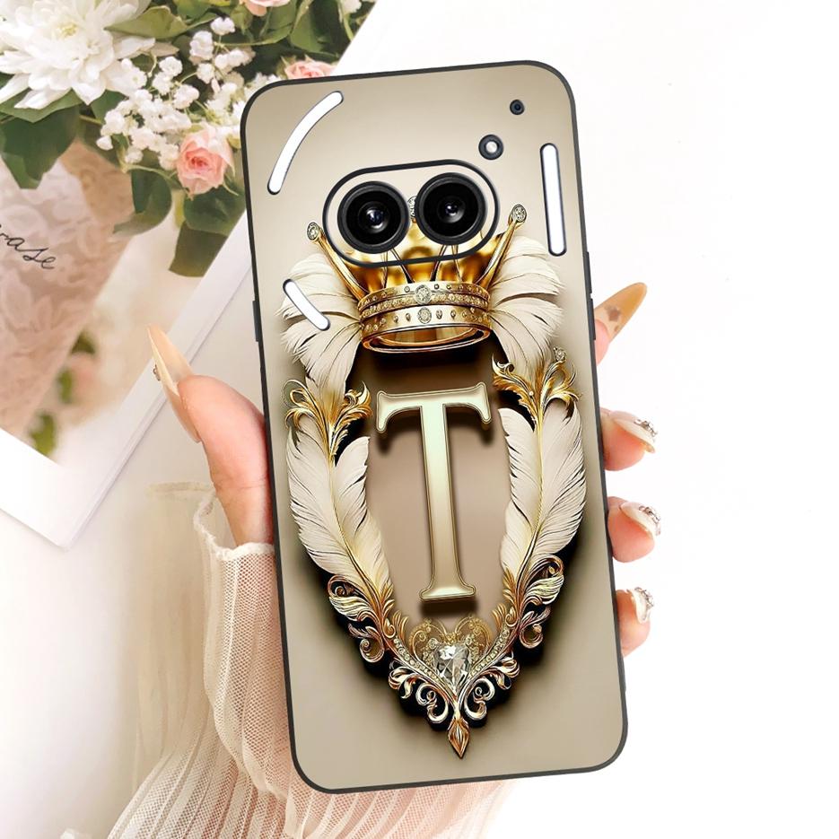 

Чехол для Nothing Phone 2A A142 Крутая Корона Буквы Чехол Ударопрочный Чехол для Телефона Для Nothing Phone 2 A065 Phone2 Phone2A Мягкий Чехол Nothing Phone 2
