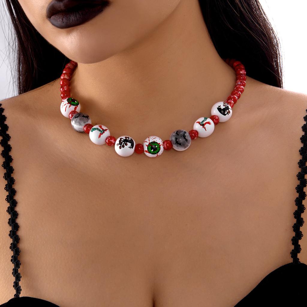 Halloween Themed Handcrafted Womens Jewelry With Bat And Ghost Charms