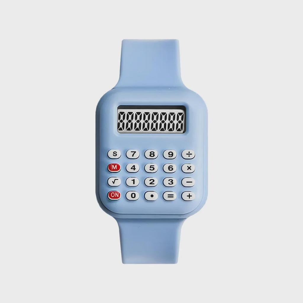 2024 New Digital Calculator Watch for Kids and Students – Date and Time Function