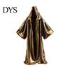 Unique Home Accents Vintage Faceless Ghost Brass Figurine, Retro Metal Mysterious Statue, Creative Miniature Dark Style Ornament Small for Gothic
