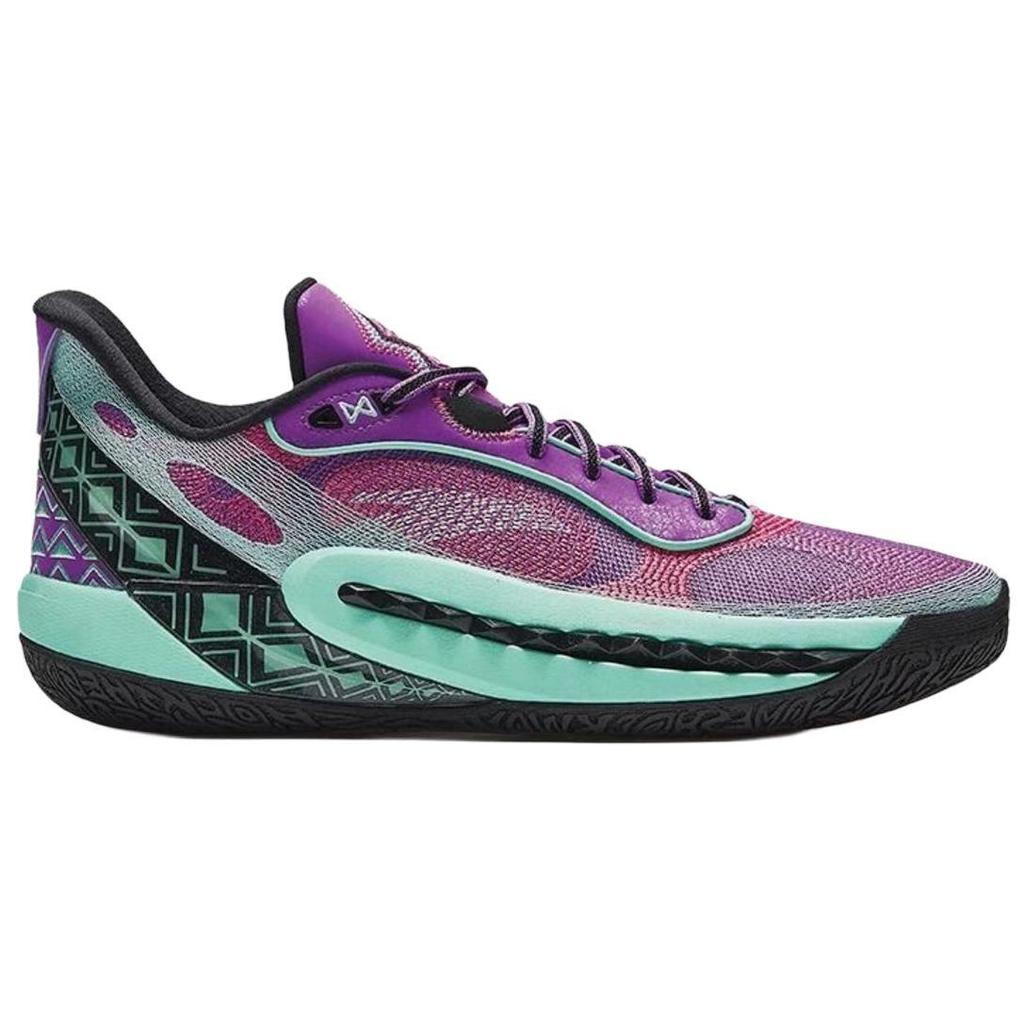 Anta Shock Wave 6 Pro Men's Pinellia Purple Mint Black 112431111-5