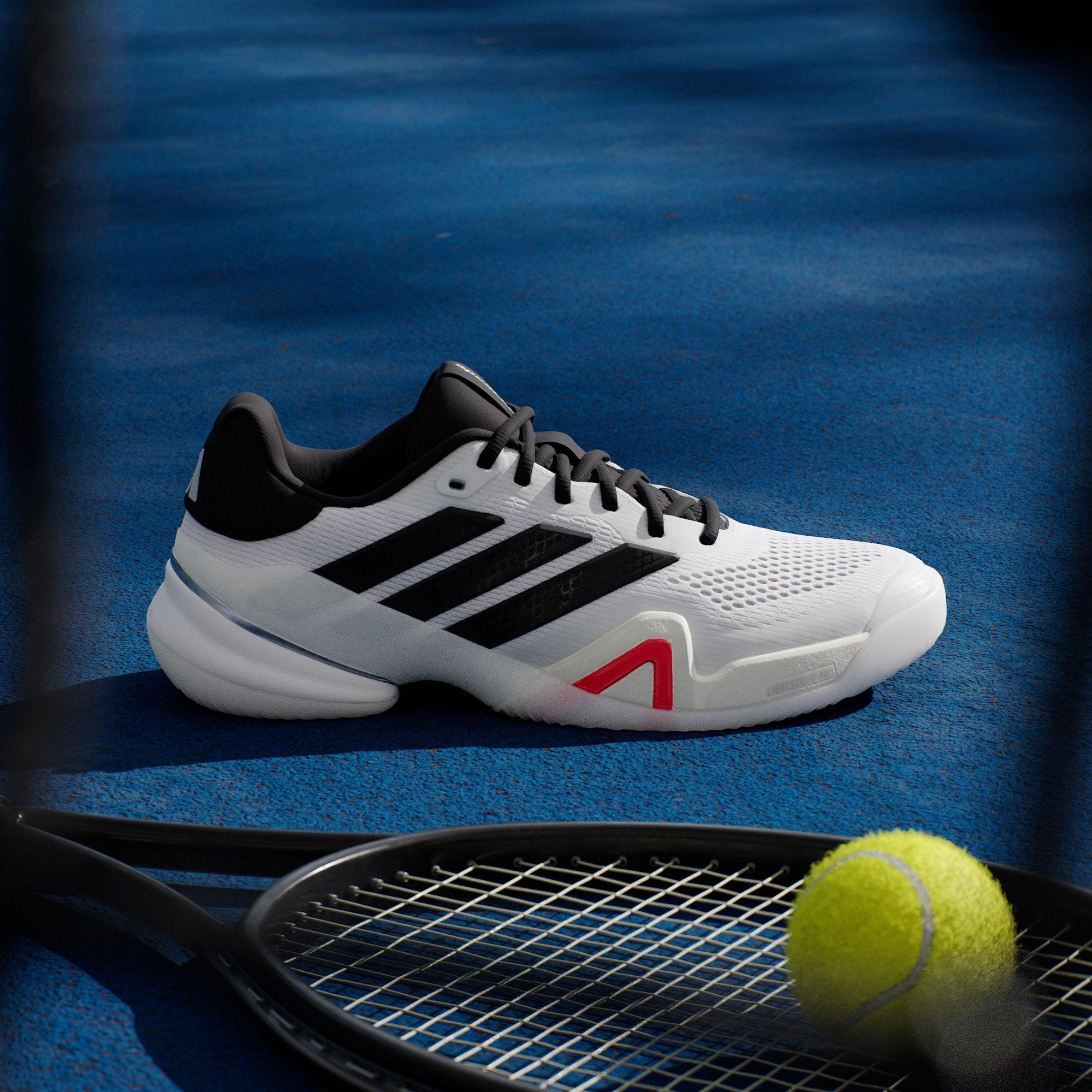 Adidas BARRICADE 14 Low top Tennis Shoes Men s White 42