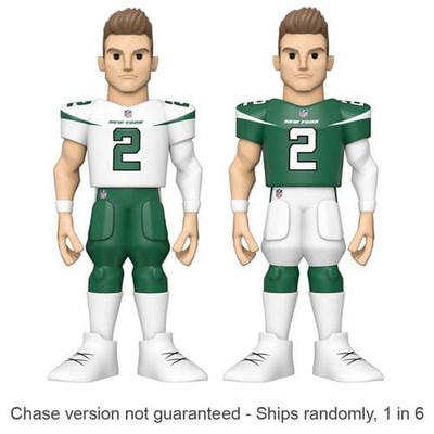 NFL: NY Jets Zach Wilson Vinyl Gold Chase Ships 1 In 6