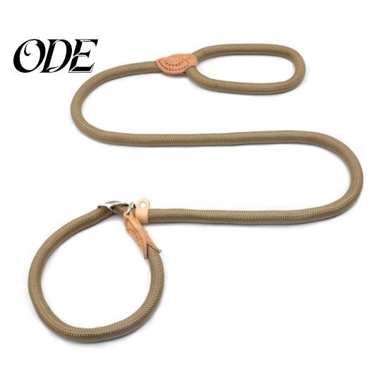 Sturdy Braided Rope Pet Lead Slip Leads for Dogs Heavy Duty Nylon Leash Car Travel Large Medium No Pull Training Walking Control Comfortable