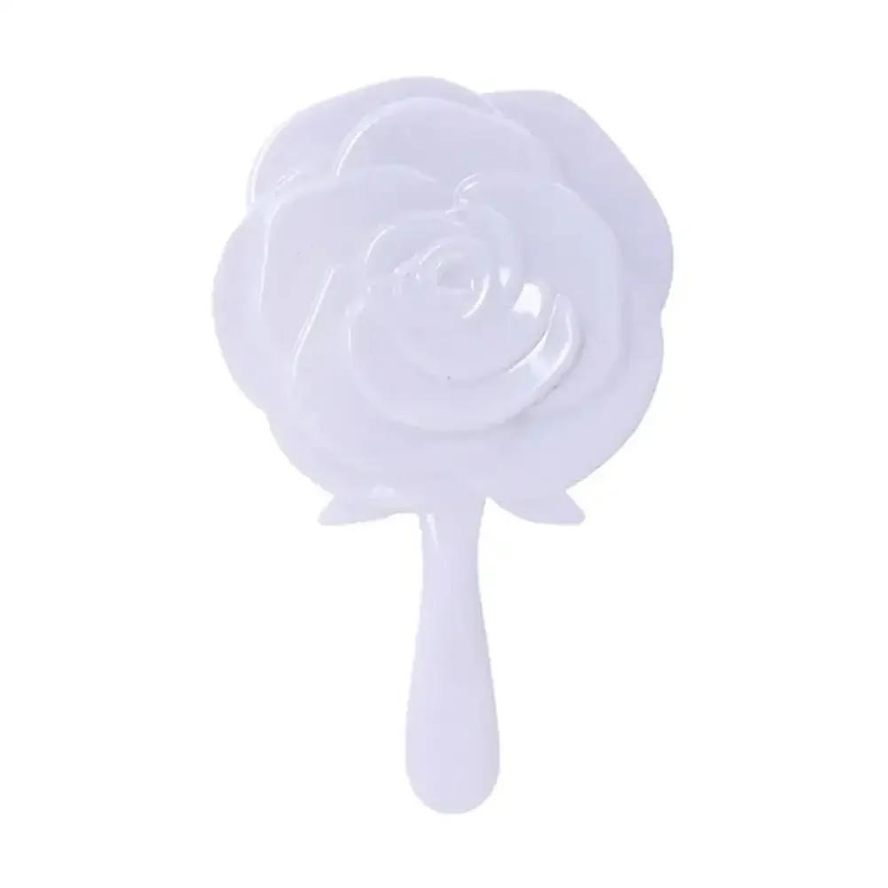 3D Stereo Retro Rose Flower Shape Cosmetic Makeup Mirror Compact Hand Mirror Girl Birthday Gifts
