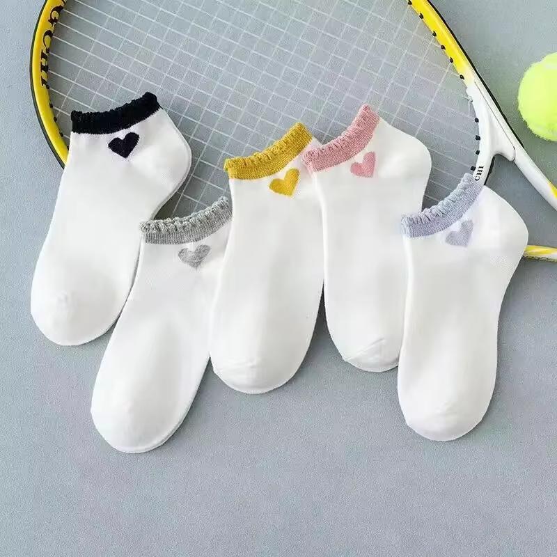 

10 пар женских носков с мультяшным узором, трендовые и модные, универсальные носки, легкие, дышащие, удобные, повседневные носки One Size