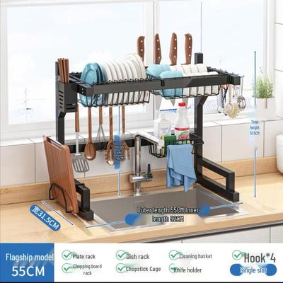 Miflame Multi-functional Kitchen Sink Dish Drying Rack