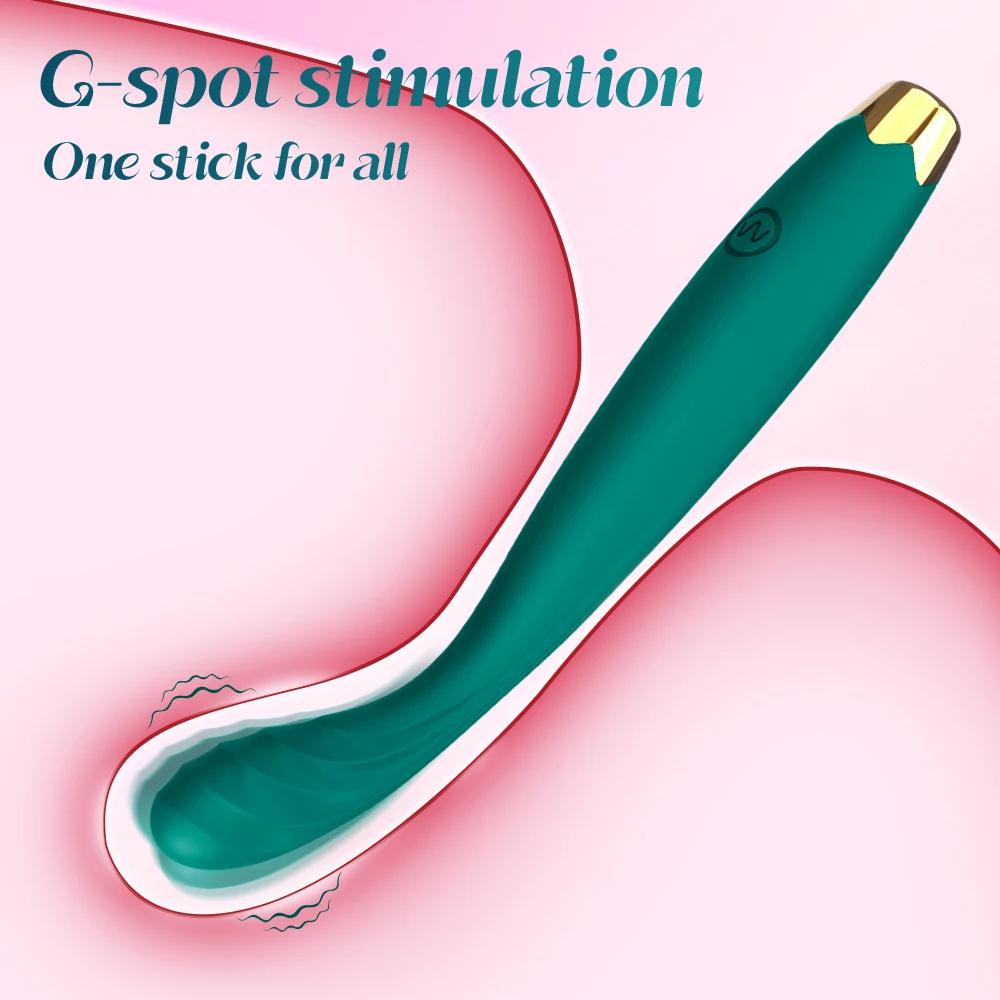Mini G Spot Finger Vibrator for Women Fast Orgasm Nipple Clitoris Stimulator Dildo Massager Adults Goods Sex Toys for Women