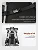 Men's Color-Blocked Roll-Top Backpack: Large Capacity & Multi-functional with Custom Logo Options