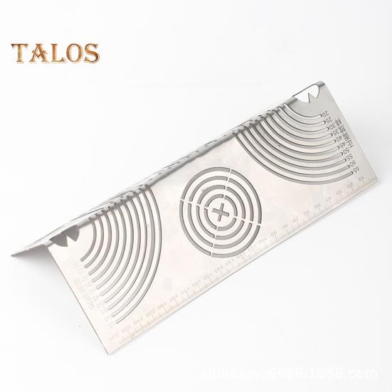 Instrument de marcare cu arc unghiular Reglabil cu arc liniar cu dublu scop Instrument de marcare cu metal multifuncțional pentru prelucrarea metalelor în construcții de inginerie