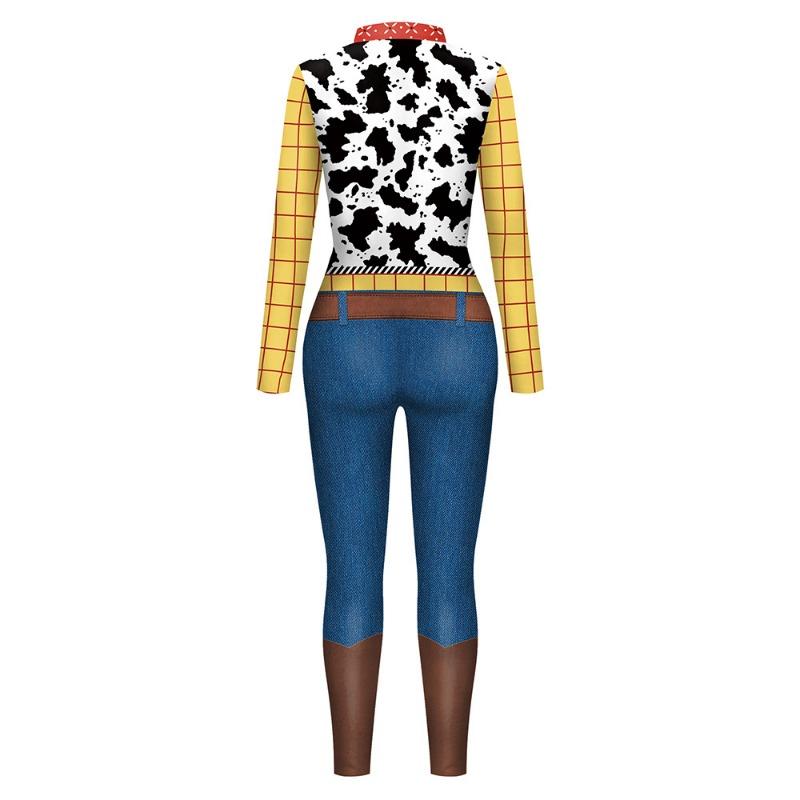 Men's Clothing Jumpsuit Halloween Body Digital Printing Jumpsuit Costume