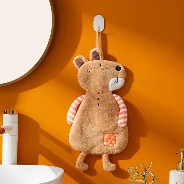 Süßes Mikrofaser-Handtuch, super saugfähig, Küchentuch, Geschirr-Reinigungstuch, Küchenutensilien für Kinder, Badezimmertücher