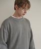 ESN Essential Round Neck Oversized Knit Gray