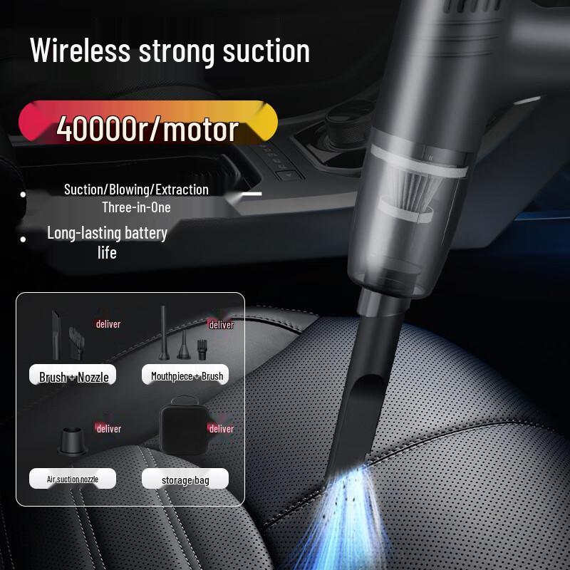 Multifunctional Wireless Car Vacuum Cleaner