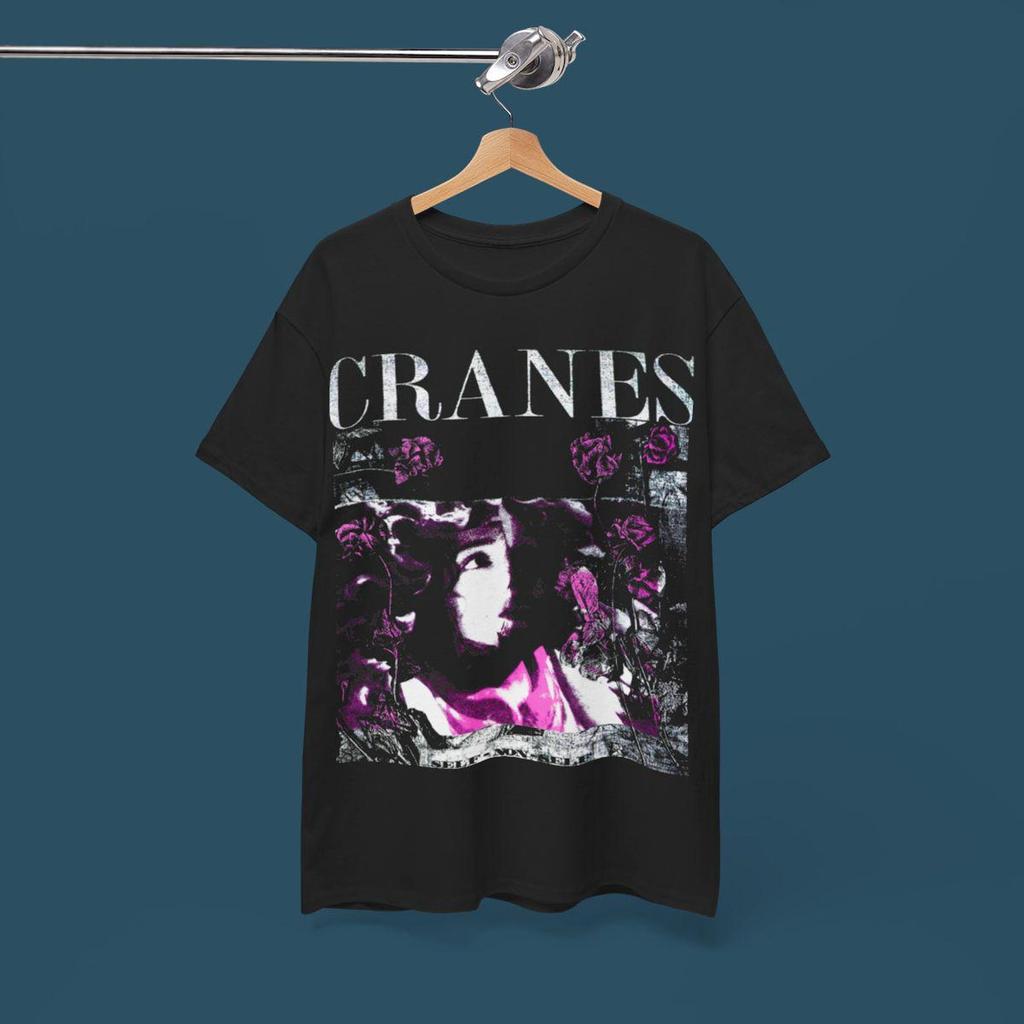 Cranes Band T shirt – Shoegaze Dreampop Goth Grunge Tee
