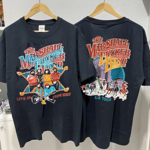The Marshall Tucker Band Live In Concert Us Tour T-shirt S5XL Reprint VN3860 L