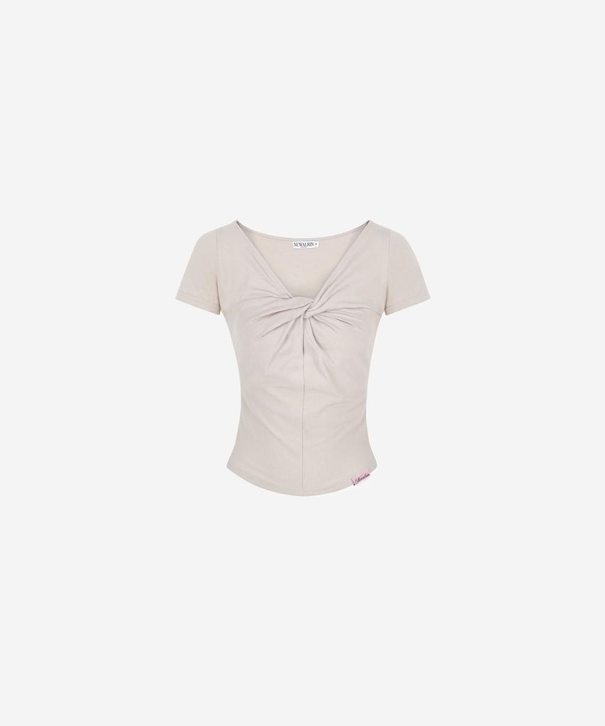 NEWALRIN Luna Summer Twisted Shirring Top(6Colors)