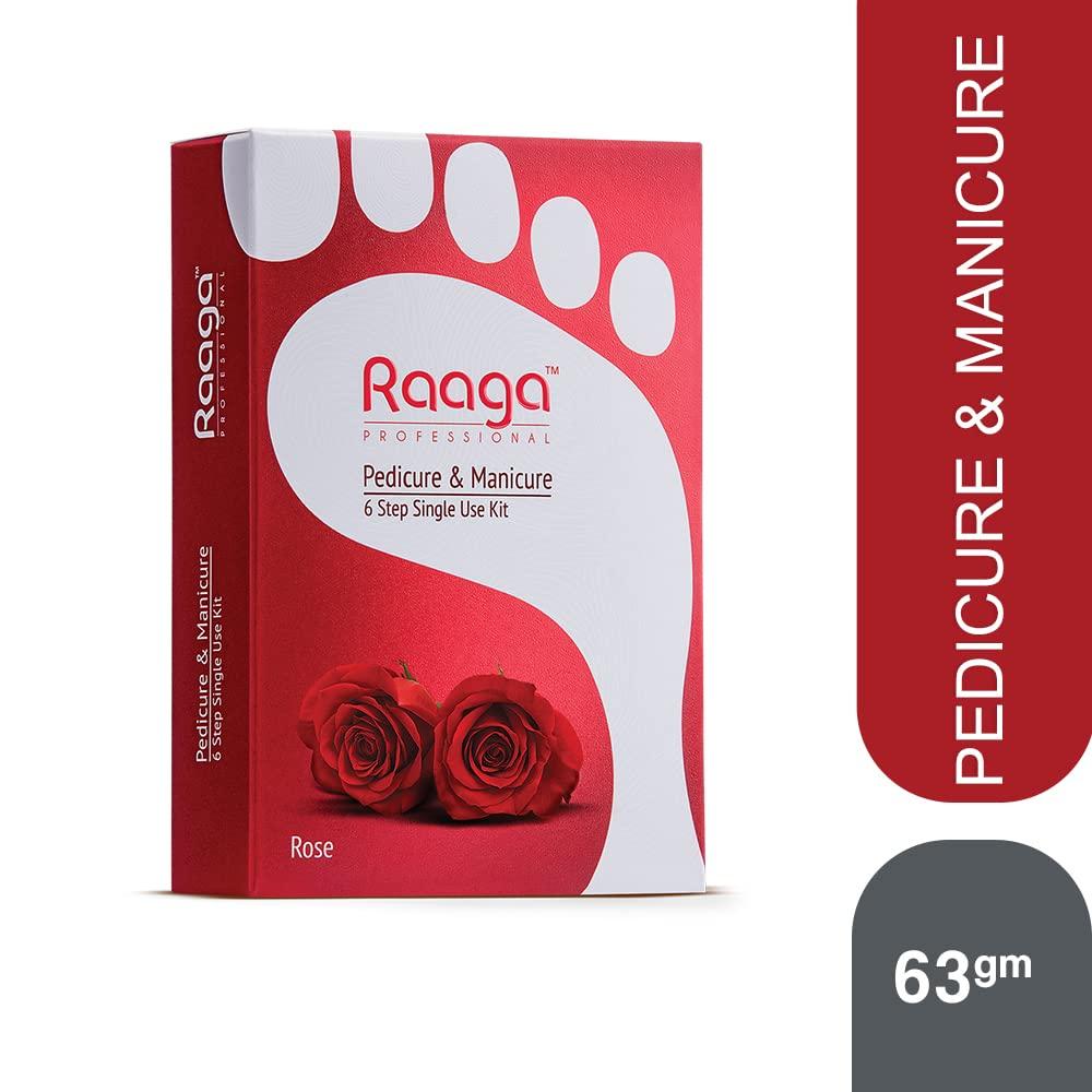 Raaga Professional Rose Manicure Pedicure Kit  63 g Hand Foot Spa Care
