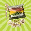 Akebono Sangyo Rice Ball Made in Rice Make Rice Sandwiches with Plenty of Easy to Make without Getting Your Hands Double Embossed to Prevent Filled