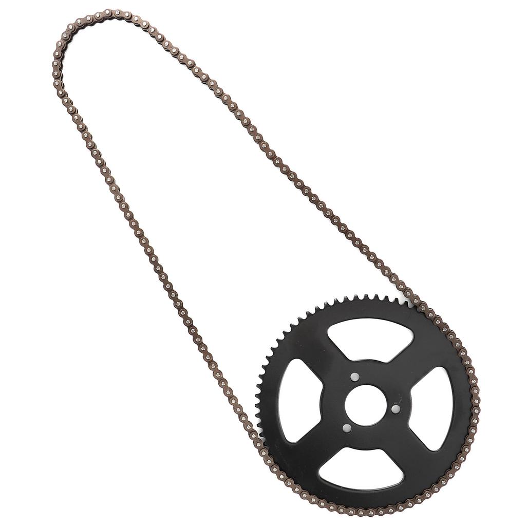 25H Chain 144 Links Sprocket 2 Stroke Shaft for Electric Mini Moto Pocket Bike ATV Quad Accessory