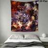 Souls series Wall Hanging Printed Fabric Blanket Decorative Tapestries for Bedroom Living Room Home Decor