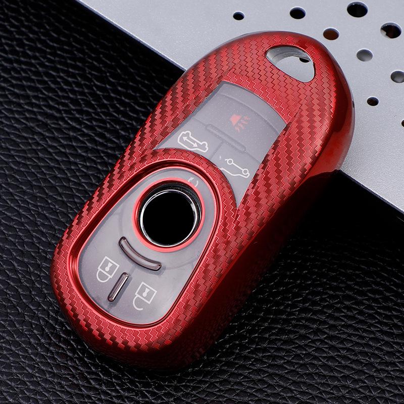 

Carbon Fiber Buick Key Case for GL8, Envision, GX, Regal, and LaCrosse