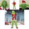 Halloween And Christmas Grinch Stole Christ Cosplay Costume Accessory Set For Party Wear