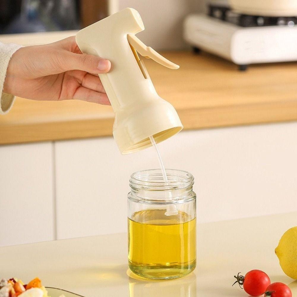 Glass Atomized Oil Spray 300ML Oil Dispenser Refillable Cooking Spray Bottle  Kitchen Gadgets
