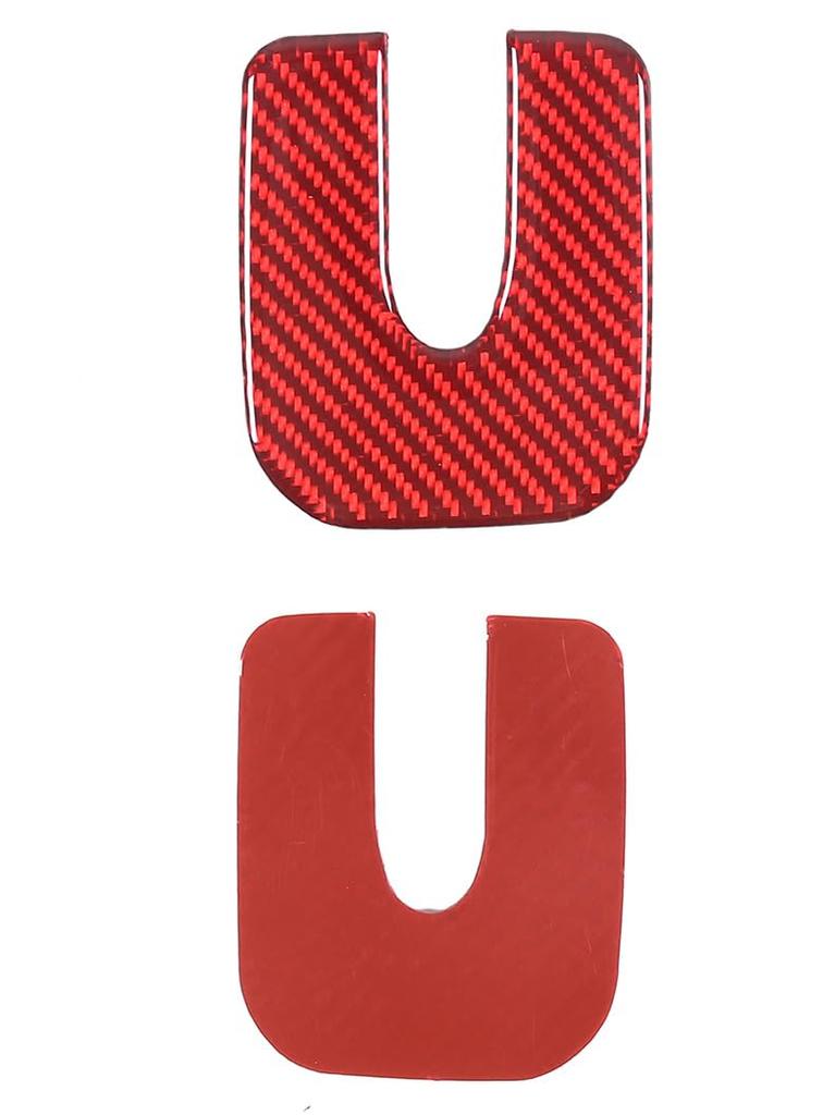 METYOUCAR Compatible with Honda Mirror Base Carbon Fiber Mirror Base Garnish Decorative Car Interior Custom N-BOX JF3/JF4 Stickers, Stickers, Stick-On