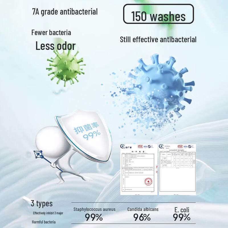 Langsha Men's 7A Antibacterial Modal Boxer Briefs