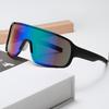 Popular One-piece Outdoor Sports Cycling Set Mirror Large Frame Windproof Sand Climbing And Slimming Personality Sunglass 66307