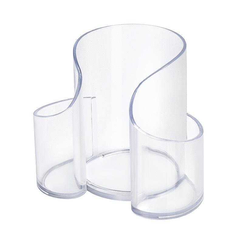 Qtip Holder Clear Cotton Swab and Cotton Balls Organizer Transparent Bathroom Storage Container for Makeup Accessories