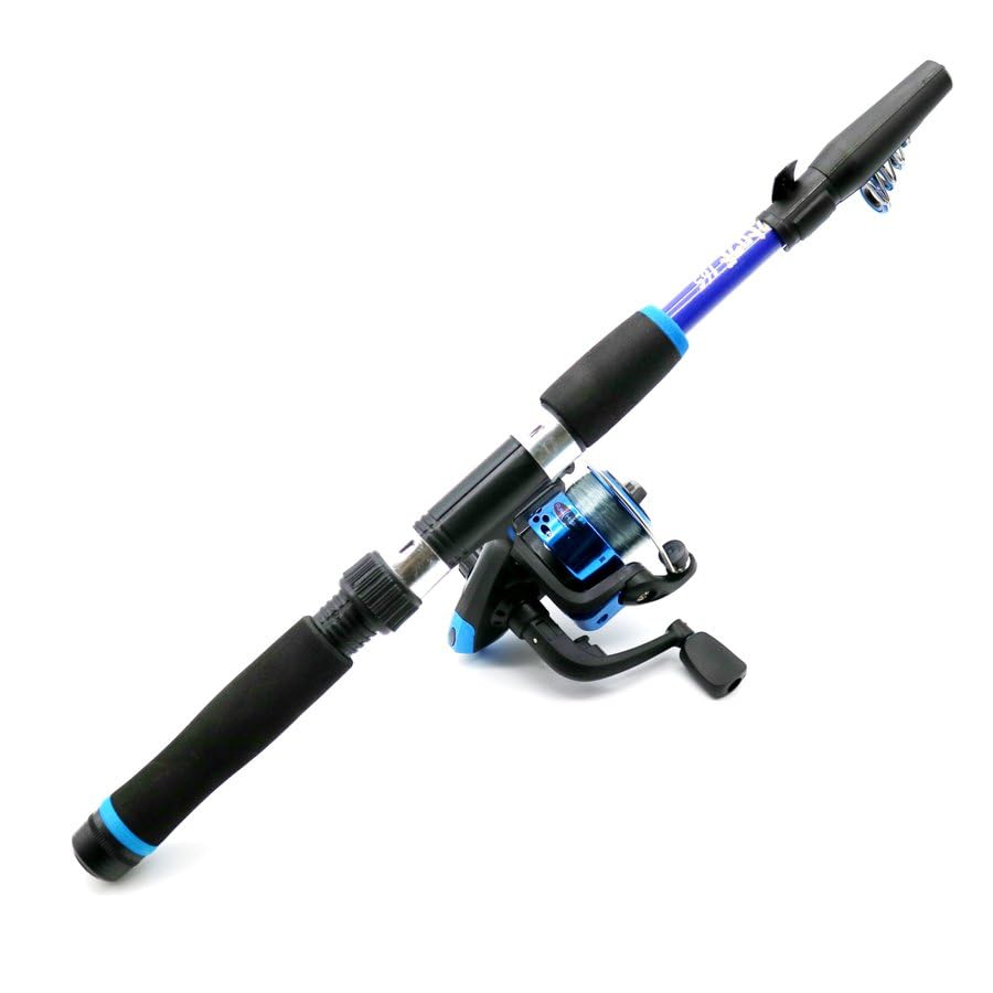 Lunahisano Reel Set Rod Compact Set Sabiki Set