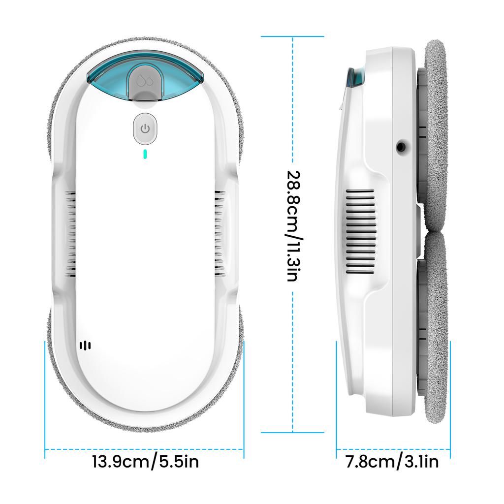 Smart window cleaning robot hotel apartment home electric remote control glass cleaning robot lazy window cleaning machine