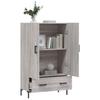 Highboard Grey Sonoma 69.5 x 31 x 115 cm Particleboard