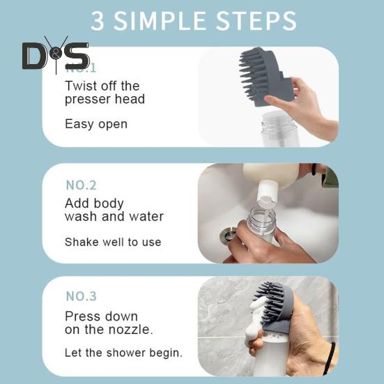 Hundebadebürste aus Silikon, Haustier-Dusch-Massagebürste, Hundepflege-Schrubber, Shampoo, Badekamm für lang- und kurzhaarige Katzen und Hunde