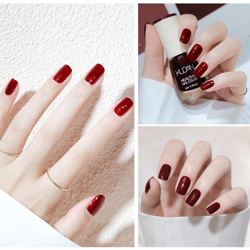 Cool Dan Long-Lasting, Quick-Dry, Peelable Nail Polish for Autumn & Winter