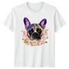 French Bulldog Dog Animals Men's T-Shirt Daunisex Graphic Vintage Soft Versatile Unisex Stylish Stretched Slightly
