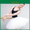 Prato Tutu Profissional para Meninas Preto Branco Fantasia de Dança Ballet Saia de Ballet para Adultos Roupa Íntima